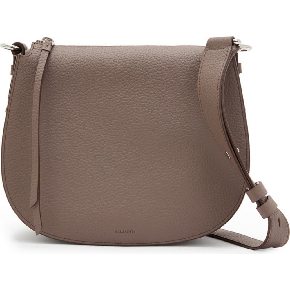 AllSaints Captain Leather Crossbody Bag